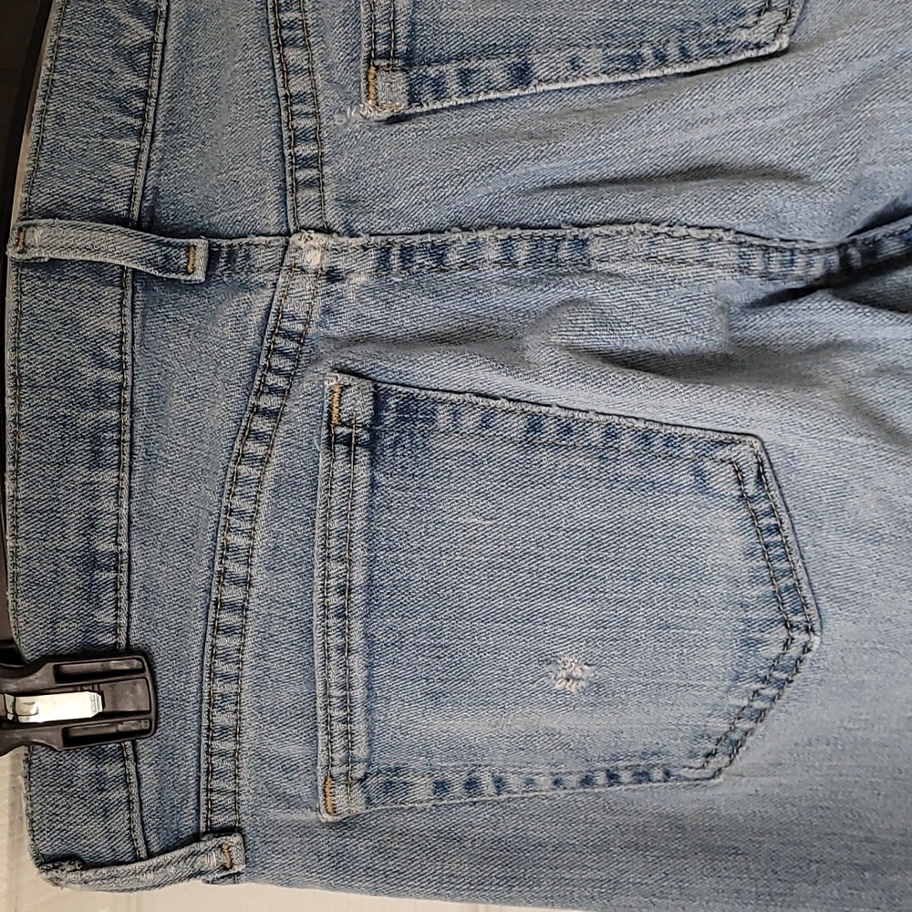 Wrangler Men's Rugged Light Denim Blue 5 Pocket Jeans Regular Fit 30 x 32 Cotton - Picture 3 of 8